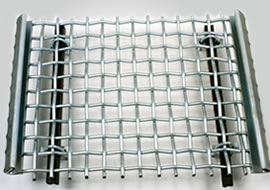 Pre_Crimped Wire Woven Mesh Quarry Screen